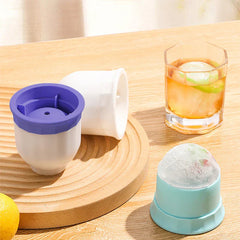 Round Ice Ball Maker Mold Tray
