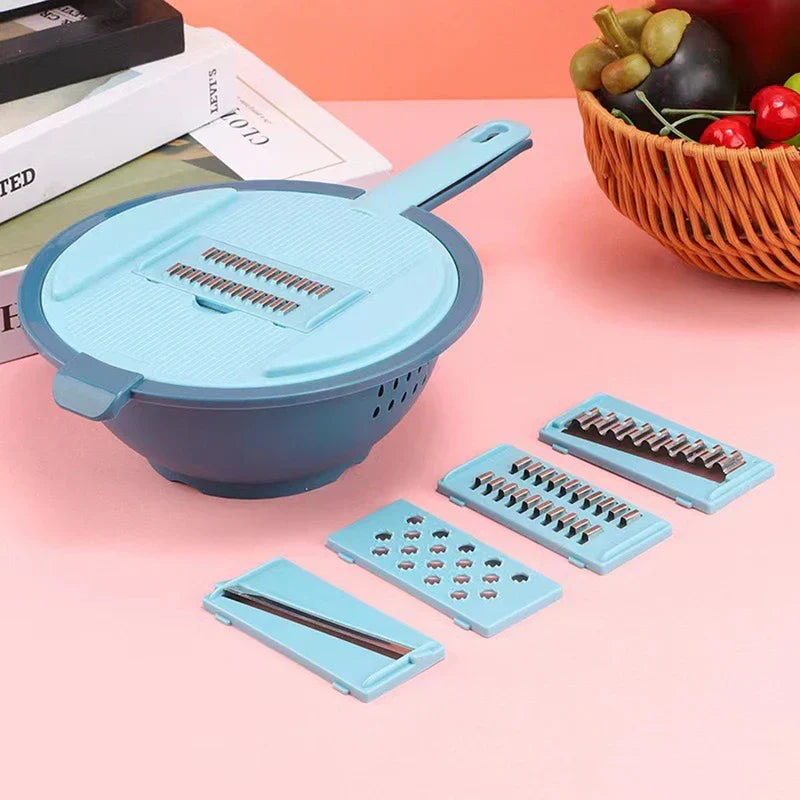 Round Rotary Vegetable Slicer Grater Shredder