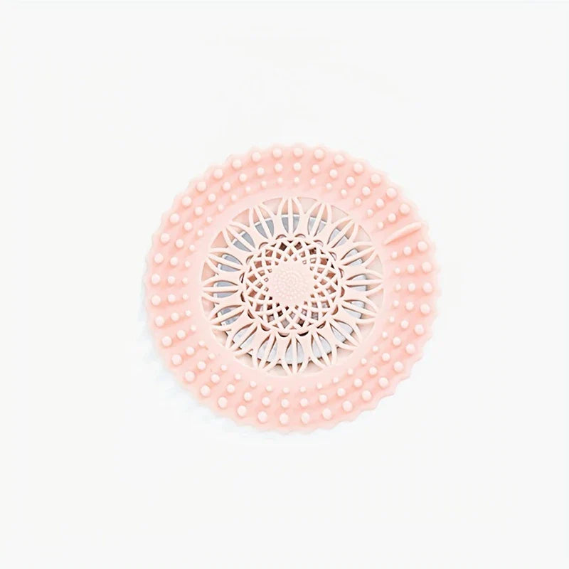 Round Silicone Drain Cover Hair Stopper