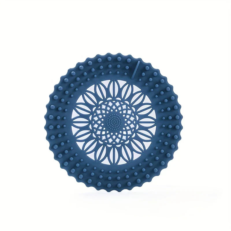 Round Silicone Drain Cover Hair Stopper