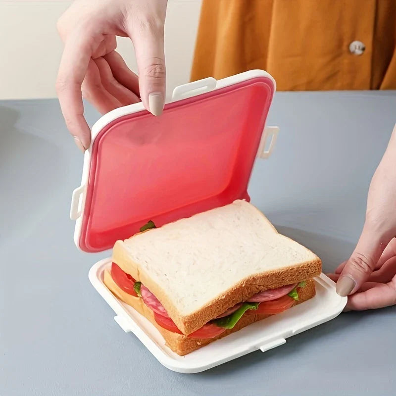 Sandwich Toast Keeper Storage Container Box