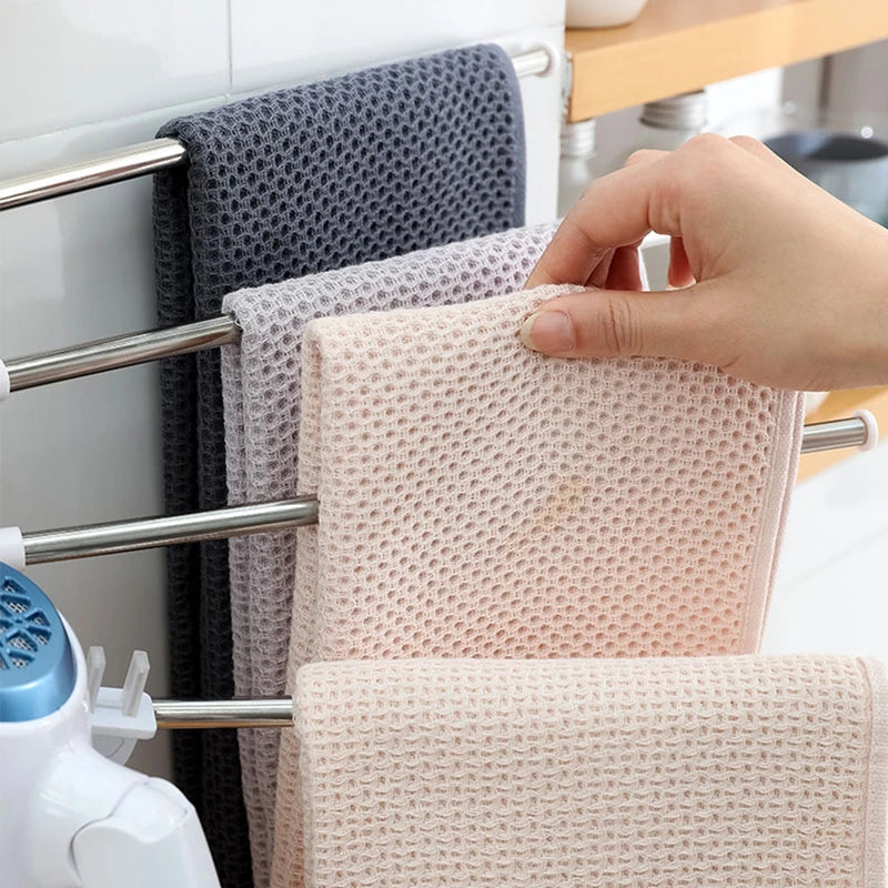 Seamless Suction Cup Towel Bar Rack Holder