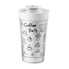 Secure Grip Unspillable Desktop Drink Mug Cup