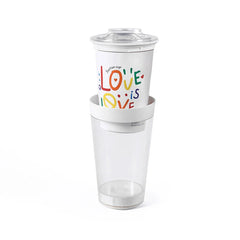 Secure Grip Unspillable Desktop Drink Mug Cup