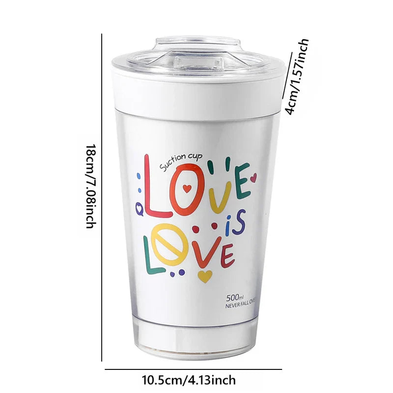 Secure Grip Unspillable Desktop Drink Mug Cup