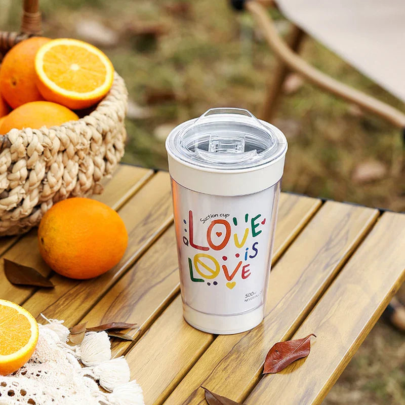 Secure Grip Unspillable Desktop Drink Mug Cup