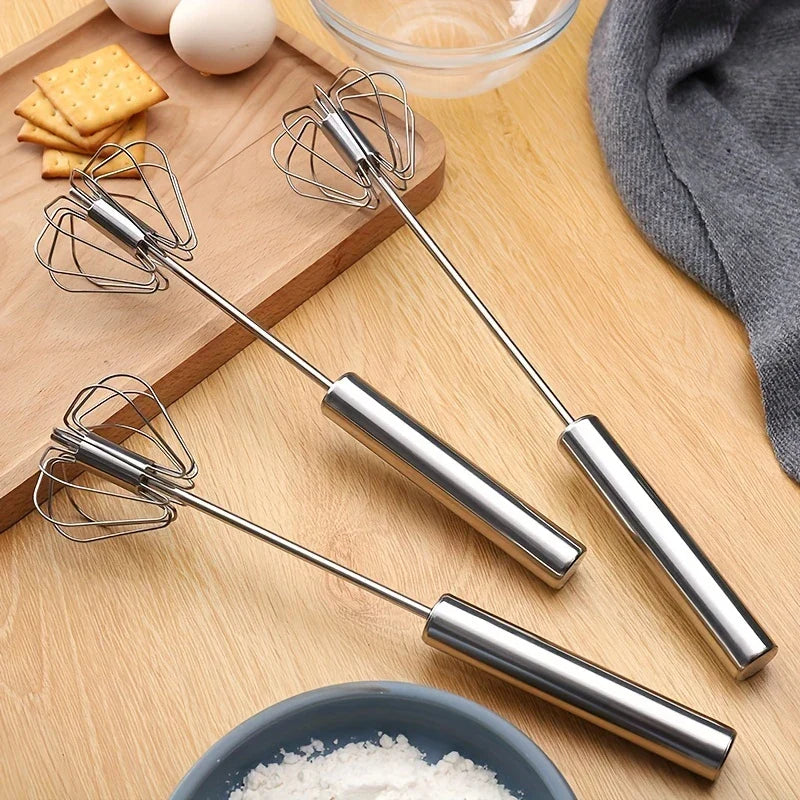 Semi-Automatic Hand Push Rotary Whisk Mixer