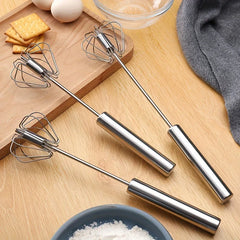 Semi-Automatic Hand Push Rotary Whisk Mixer
