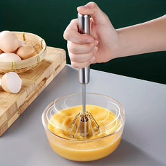 Semi-Automatic Hand Push Rotary Whisk Mixer