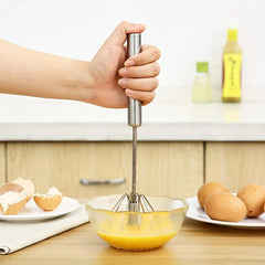 Semi-Automatic Hand Push Rotary Whisk Mixer