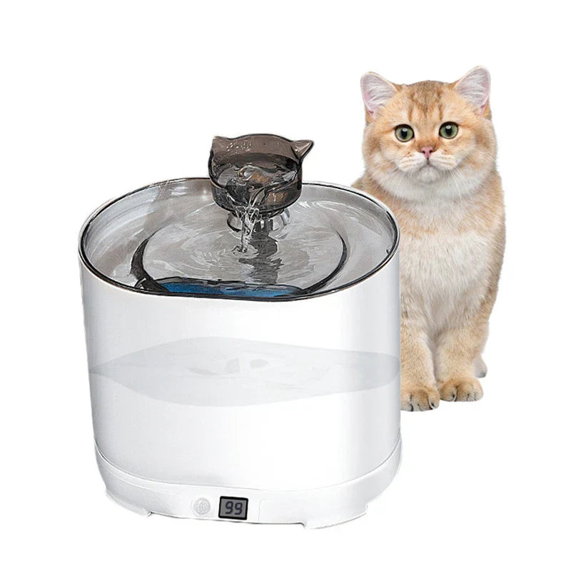 Sensor Activated Pet Water Fountain Dispenser