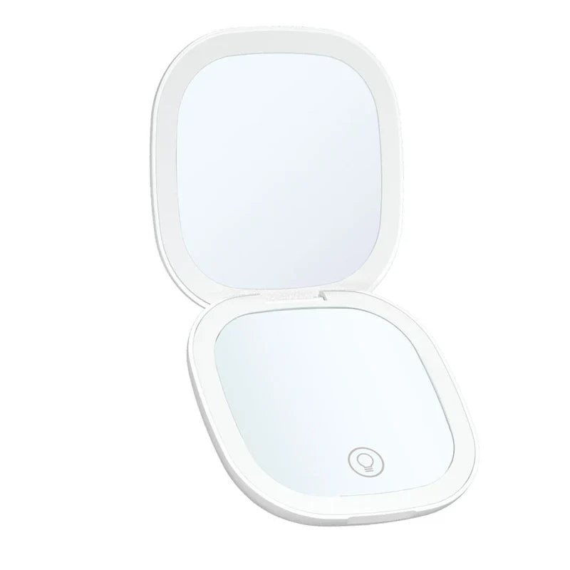 Shell Shaped Compact Makeup Mirror