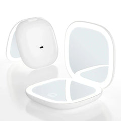 Shell Shaped Compact Makeup Mirror