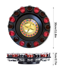 Shot Glass Roulette Drinking Game Set