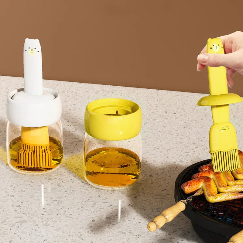 Silicone Basting Pastry Oil Brush Kitchen Tool
