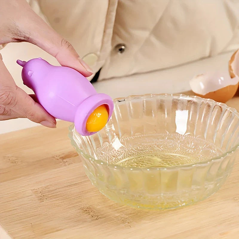 Silicone Chicken Egg Yolk Separator Tool