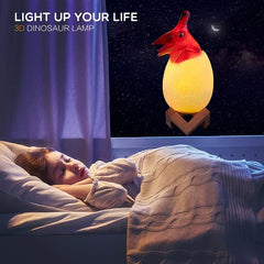 Silicone Dinosaur LED Night Light