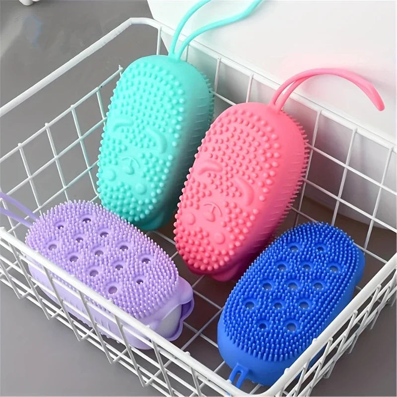 Silicone Dish Scrubber Sponge Cleaning Brush