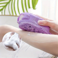 Silicone Dish Scrubber Sponge Cleaning Brush