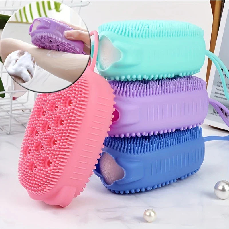 Silicone Dish Scrubber Sponge Cleaning Brush