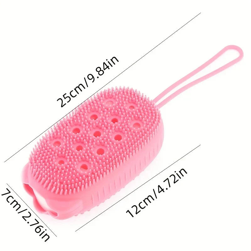 Silicone Dish Scrubber Sponge Cleaning Brush