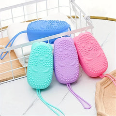 Silicone Dish Scrubber Sponge Cleaning Brush
