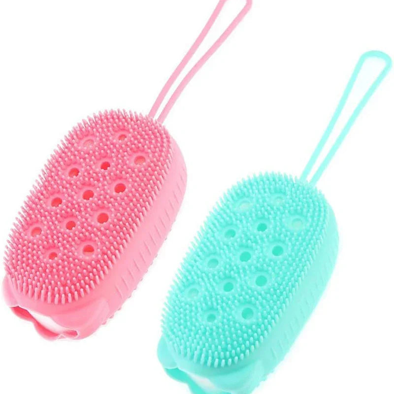 Silicone Dish Scrubber Sponge Cleaning Brush