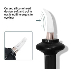 Silicone Eyeliner Applicator Brush Tool Wing Stamp