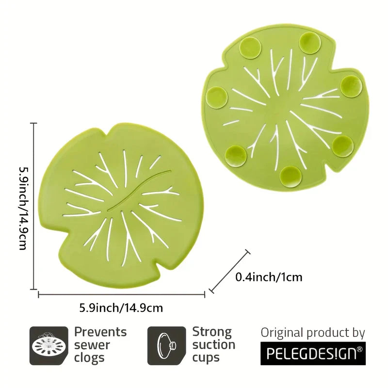 Silicone Floor Drain Hair Catcher Stopper