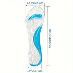 Silicone Gel Arch Support 3-4 Shoe Insoles