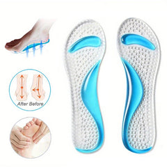 Silicone Gel Arch Support 3-4 Shoe Insoles