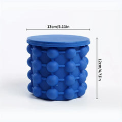 Silicone Ice Cube Maker Bucket Genie