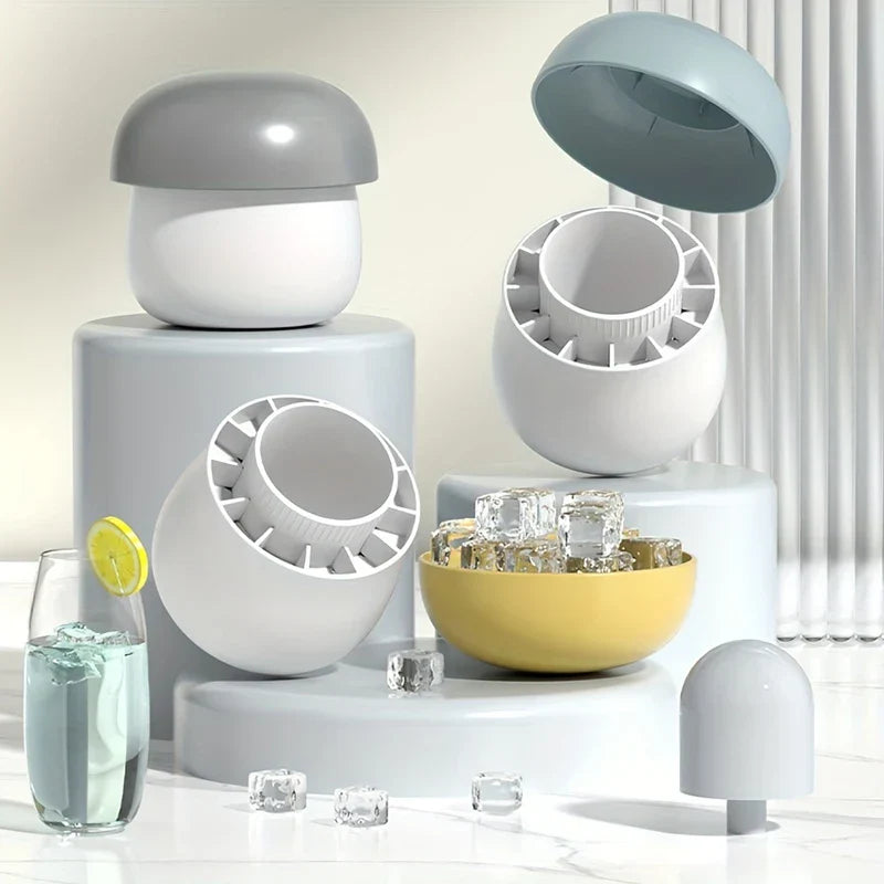 Silicone Ice Cube Maker Bucket Tray Mold