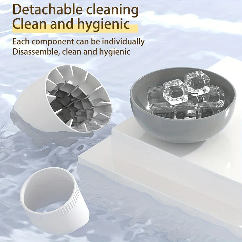 Silicone Ice Cube Maker Bucket Tray Mold