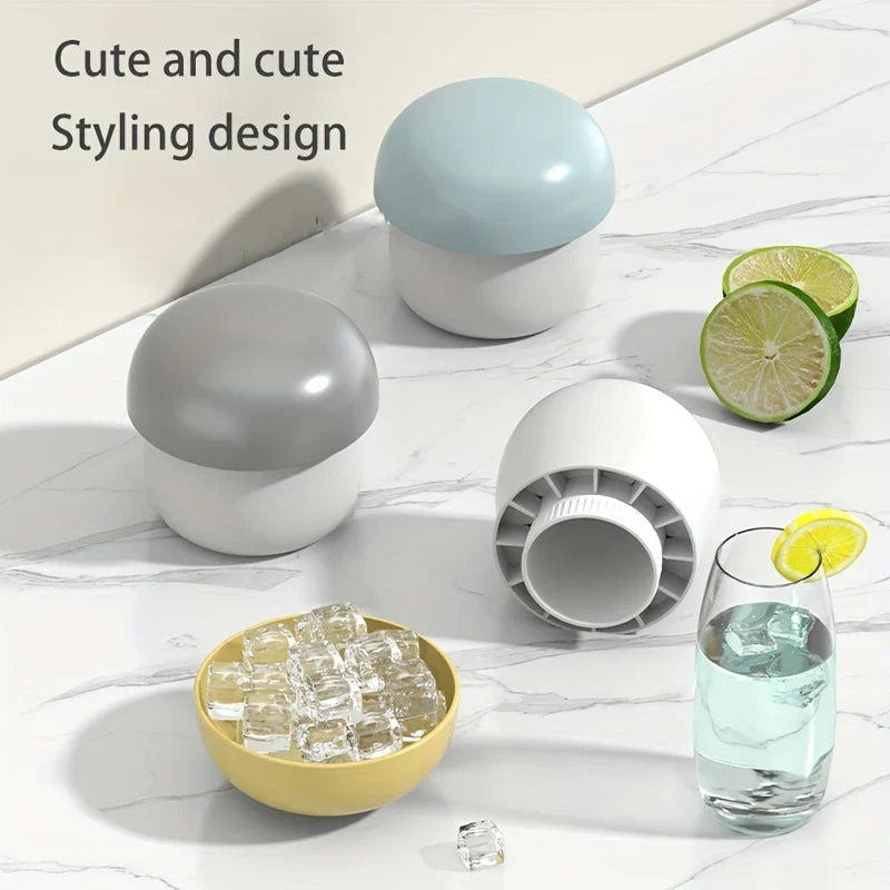 Silicone Ice Cube Maker Bucket Tray Mold