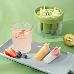 Silicone Ice Pop Molds Popsicle Maker Tray