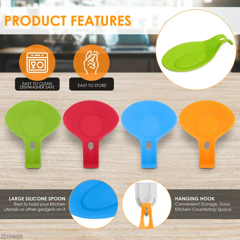 Silicone Kitchen Spoon Rest Mat