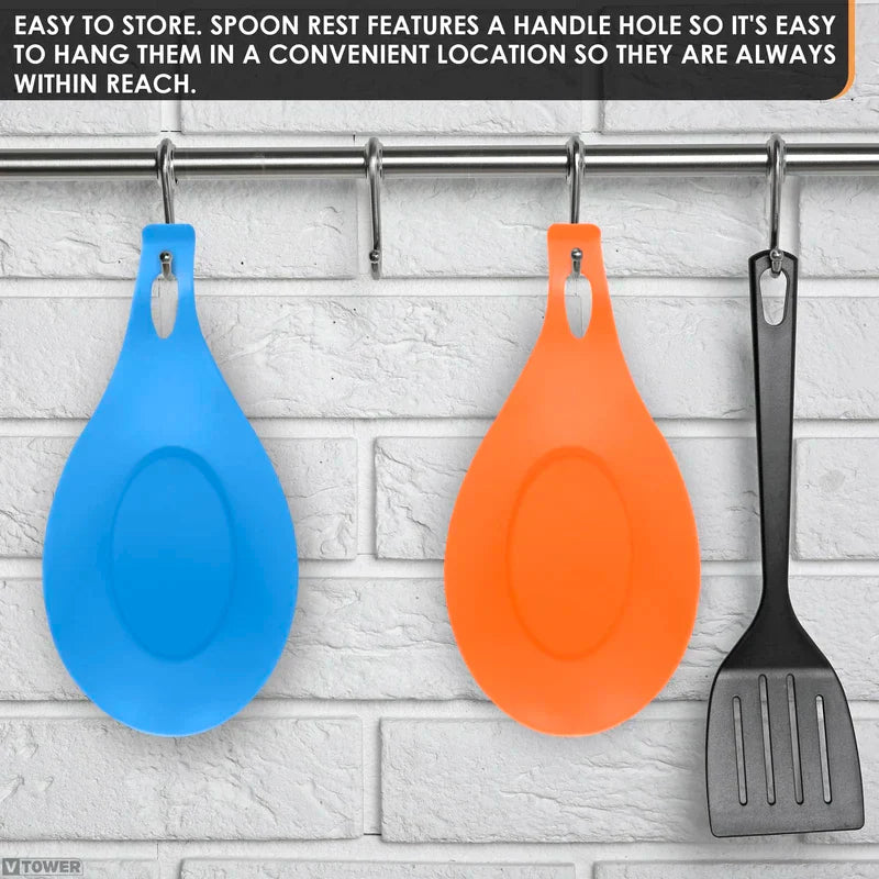 Silicone Kitchen Spoon Rest Mat