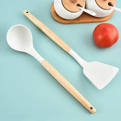 Silicone Kitchen Utensil Cooking Set 19 Piece