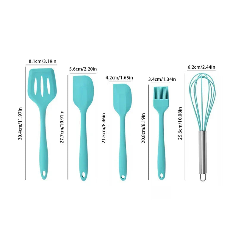 Silicone Kitchen Utensil Set (5 Piece)