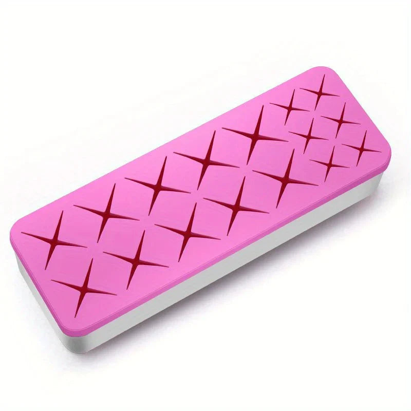 Silicone Lipstick Holder Makeup Organizer Tray