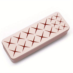 Silicone Lipstick Holder Makeup Organizer Tray
