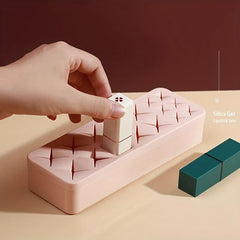 Silicone Lipstick Holder Makeup Organizer Tray