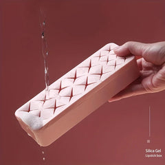 Silicone Lipstick Holder Makeup Organizer Tray