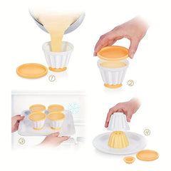 Silicone Pudding Jelly Mold Cups