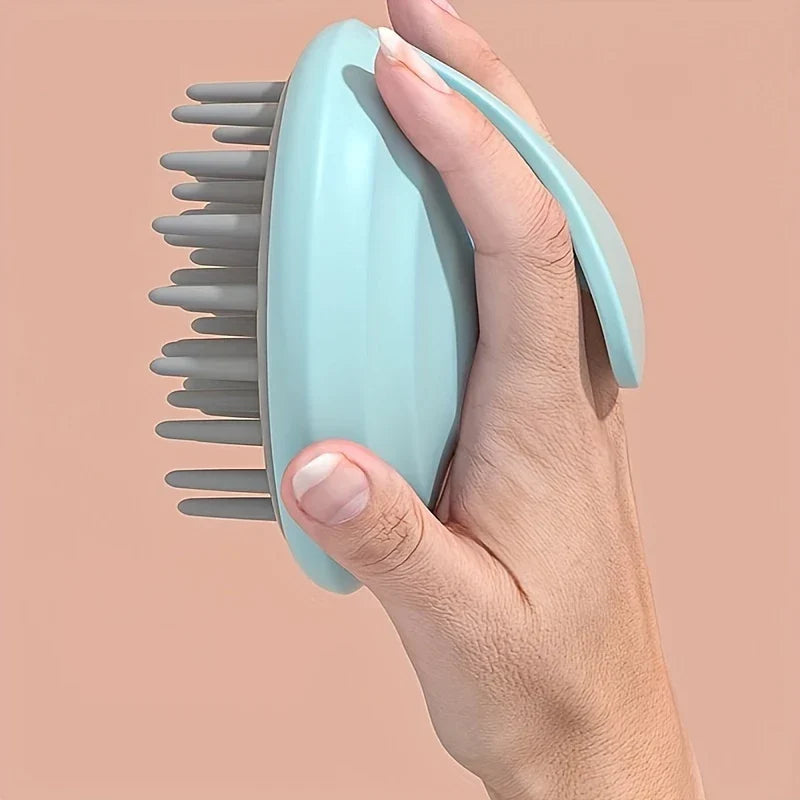 Silicone Scalp Massager Shampoo Brush