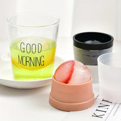 Silicone Sphere Ice Ball Maker Mold Tray