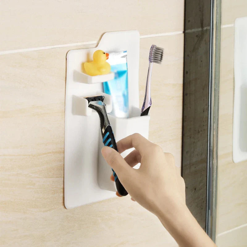 Silicone Toothbrush Holder Wall Mount