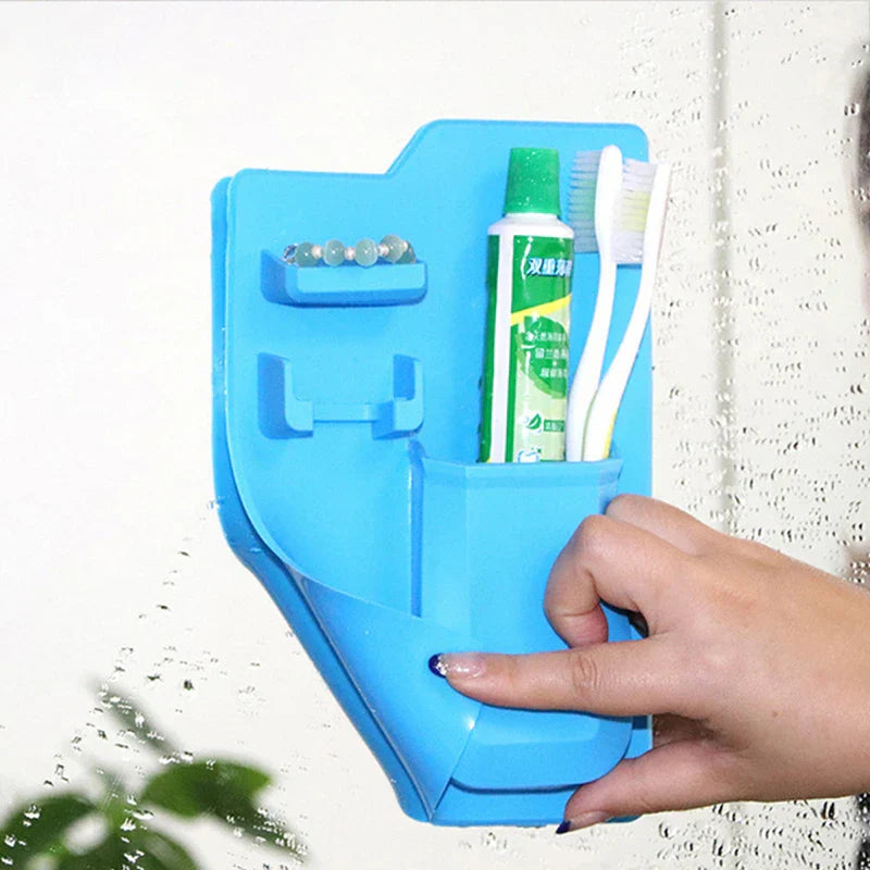 Silicone Toothbrush Holder Wall Mount