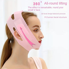 Silicone V-Line Face Lifting Slimming Strap